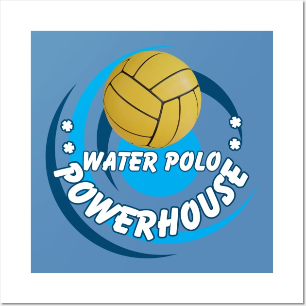 Water Polo powerhouse high school, college and professional pool sport Wall Art by Shean Fritts 